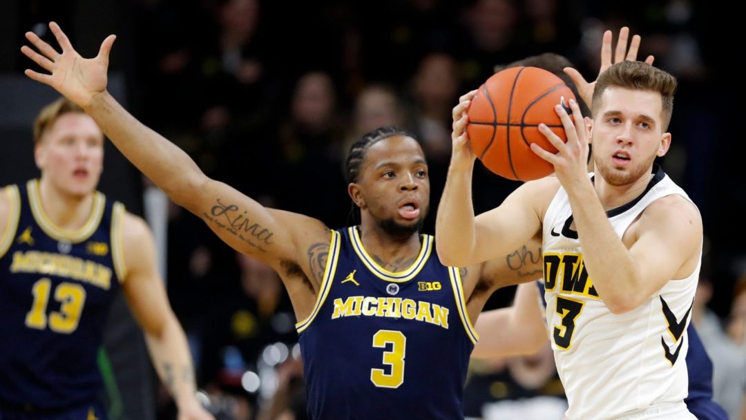 Iowa vs. Michigan College Basketball